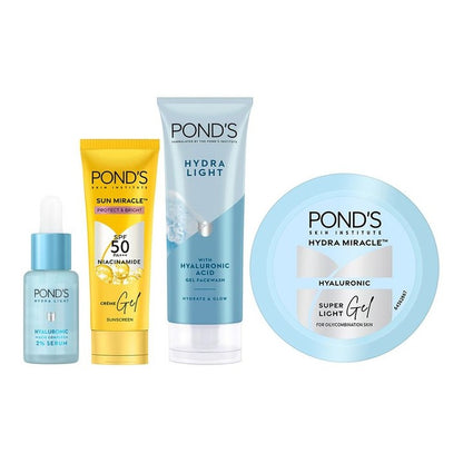 Ponds Hyaluronic Acid Skin Care Combo For Ultimate Hydration