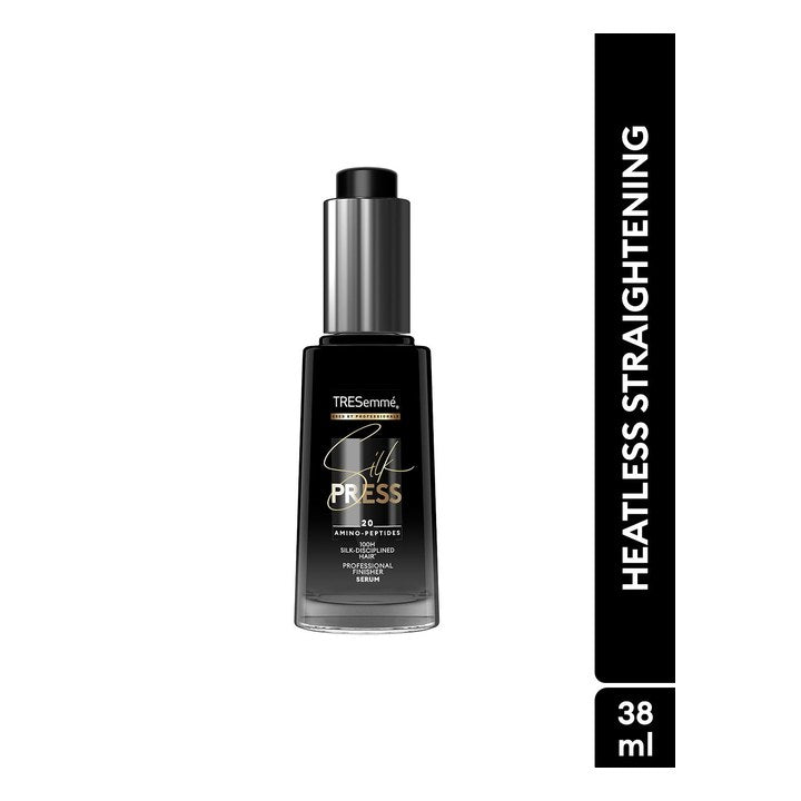 TRESemme Silk Press Finisher Hair Serum -20 Amino-Peptides for Silky Straight Hair - 38ml