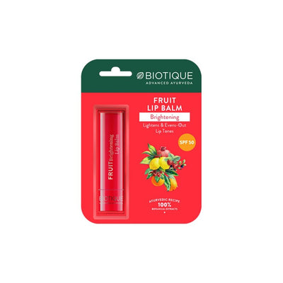 Biotique Fruit Brightening Lip Balm - 4g