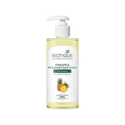 Biotique Pineapple Oil Control Foaming Face Wash For Oily Skin - 300ml