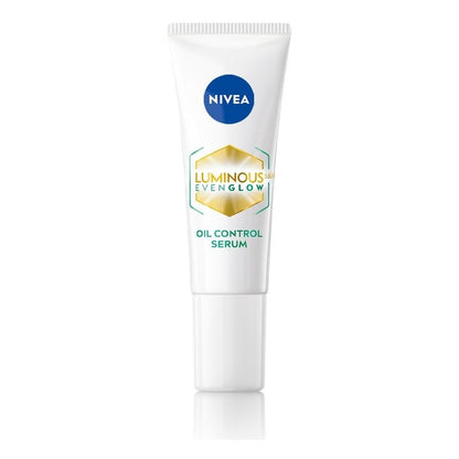 Nivea Luminous Even Glow Oil Control Serum with Thiamidol & Hyaluronic Acid for Dark Spots