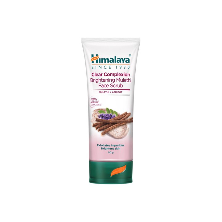 Himalaya Clear Complexion Brightening Mulethi Face Scrub - 50g