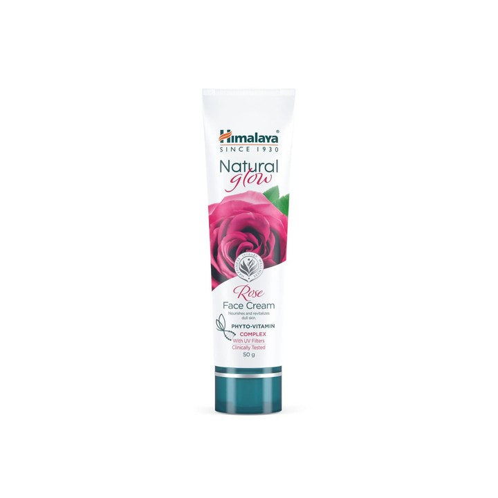 Himalaya Natural Glow Rose Face Cream With UV Filters - 50g