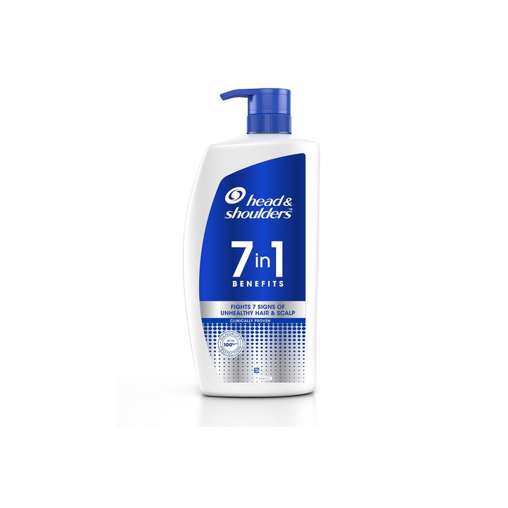 Head & Shoulders 7-in-1 Benefits Anti-Dandruff Shampoo - 1L