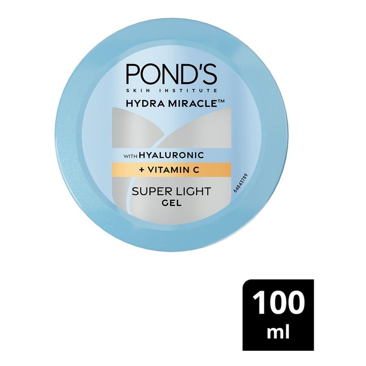 Ponds Hydra Miracle Super Light Gel With Hyaluronic Acid & Vitamin C - 100ml