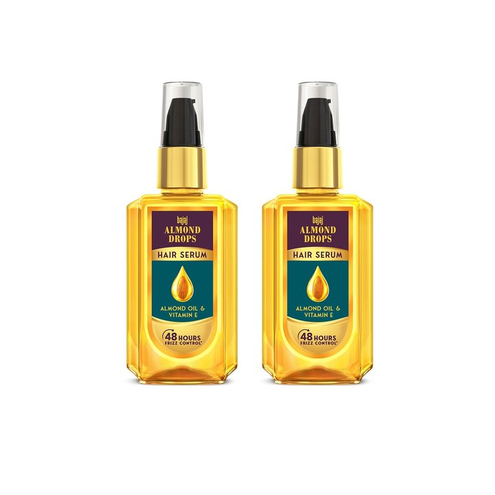 BAJAJ CONSUMER CARE Set Of 2 Almond Drops Hair Serum - 50ml Each