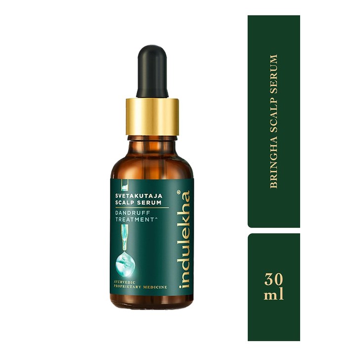 indulekha Svetakutuja Dandruff Treatment Scalp Serum with Neem & Amla - 30 ml