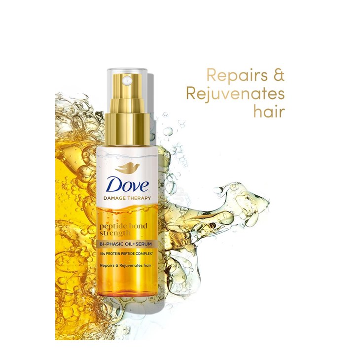 Dove Peptide Bond Strength Bi-Phasic Oil+Serum - 50 ml