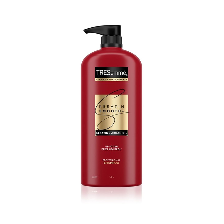 TRESemme Keratin Smooth Professional Shampoo with Argan Oil for Frizz Control - 1.2 L