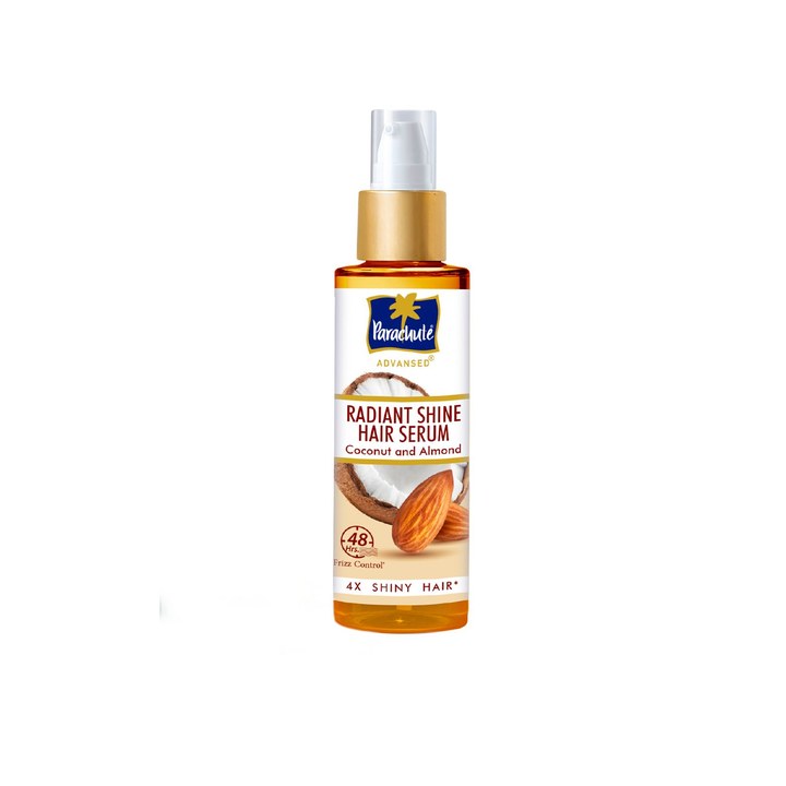 Parachute Advansed Radiant Shine Hair Serum with Coconut & Almond - 100ml