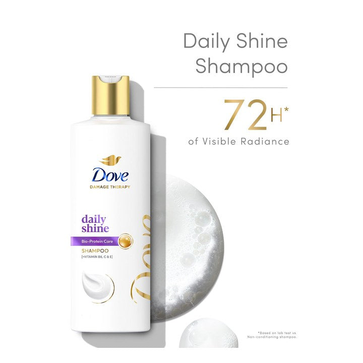 Dove Hair Therapy Daily Shine Shampoo 180 ml