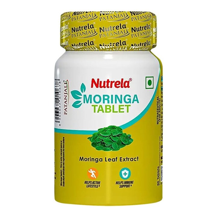 Patanjali Nutrela Moringa Tablets with Moringa Leaf Extract - 60 Tablets