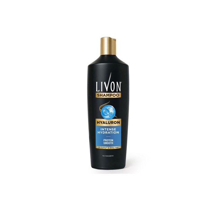 Livon Hyaluron Intense Hydration Shampoo for Dry & Dull Hair - 340 ml
