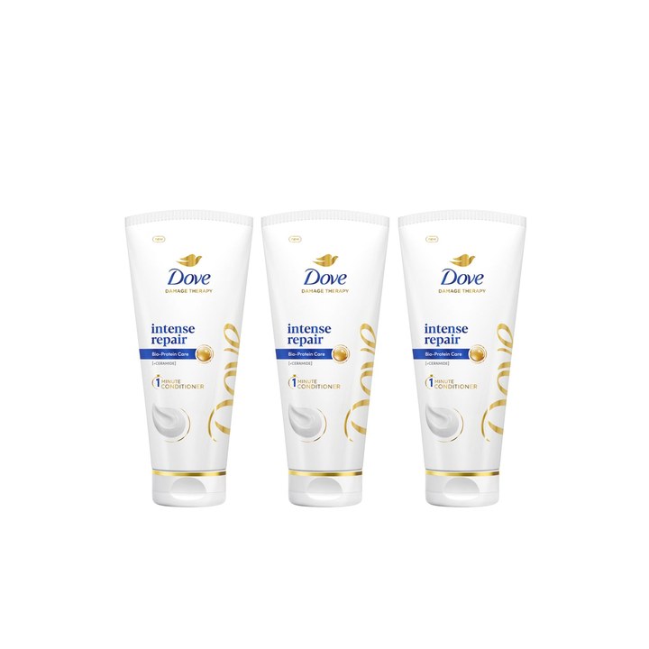 Dove Set of 3 Intense Repair Conditioner with Bio Protein - 175 ml each