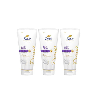 Dove Set of 3 Daily Shine Conditioner with Bio-Protein Care - 175 ml each
