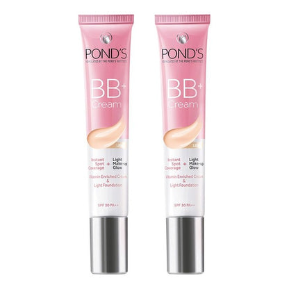 Ponds Set of 2 Instant Spot Coverage & Light Make-Up Glow BB Cream - 18 g each