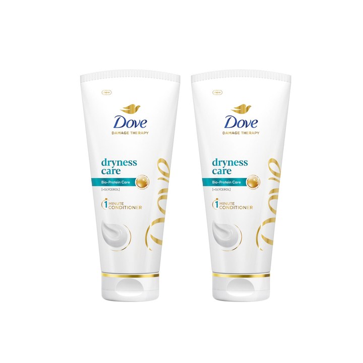 Dove Set of 2 Dryness Care Conditioner With Bio Protein - 175 ml each