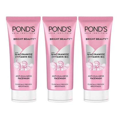 Ponds Set of 3 Bright Beauty Facewash - 100g each