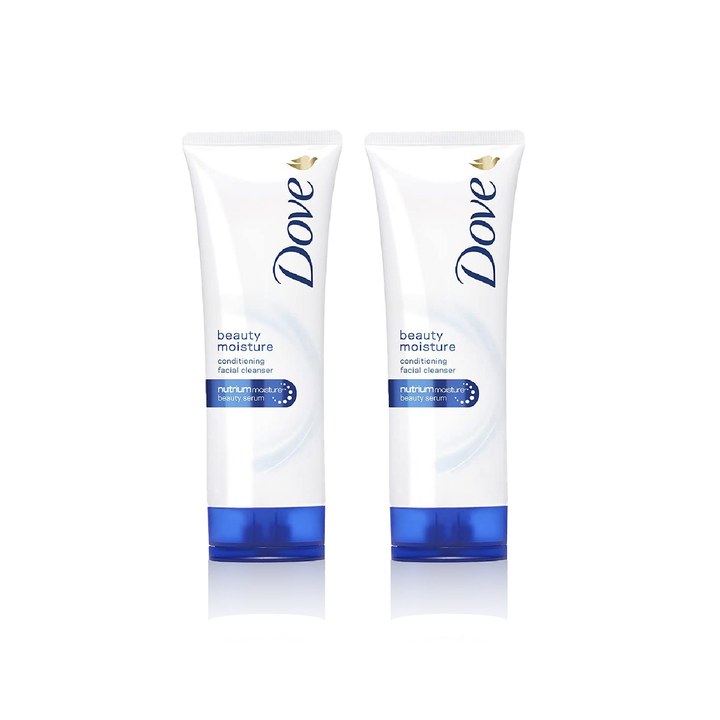 Dove Set of 2 Beauty Moisture Conditioning Face Wash Cleanser - 50 ml each