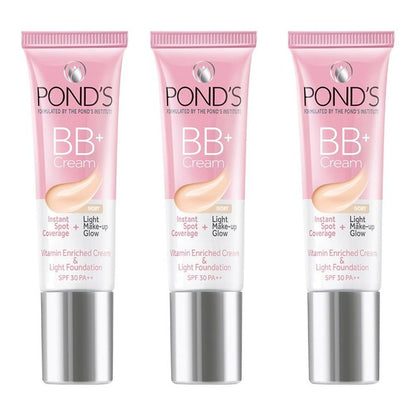 Ponds Set of 3 BB+ Cream Instant Spot Coverage - 9 g each - Ivory