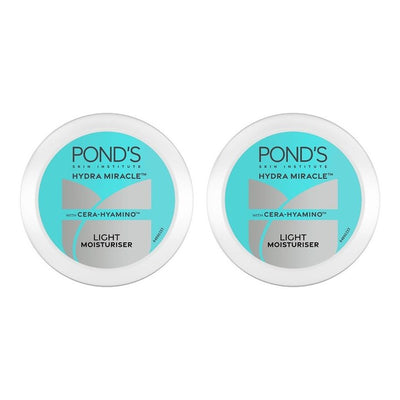 Ponds Set of 2 Light Moisturiser with Cera-Hyamino for 5X Dryness Repair - 200ml Each