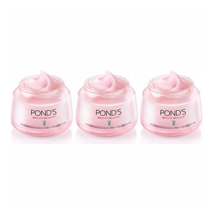 Ponds Set Of 3 Bright Beauty Light Cream With UV Filter - 24g Each