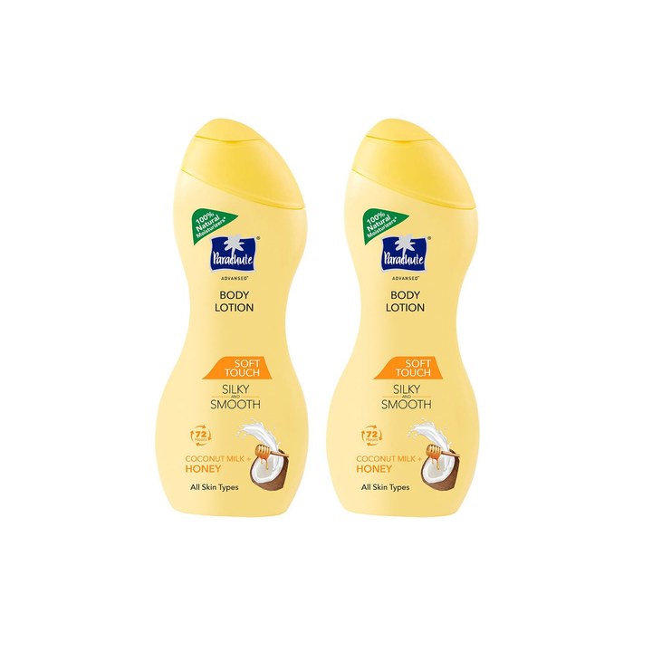 Parachute Set Of 2 Advansed Soft Touch Body Lotion with Honey - 225 ml