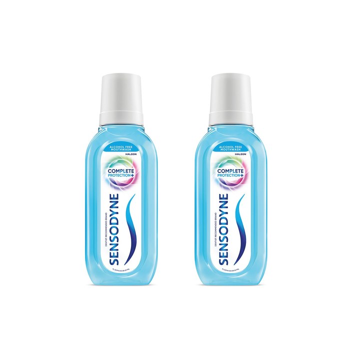 Sensodyne Set of 2 Complete Protection+ Mouthwash for Sensitivity Protection - 250 ml