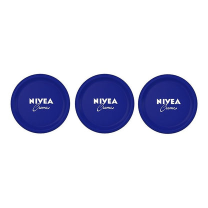 Nivea Set of 3 Creme Multi-Purpose Moisturiser Protective Skin Care Cream - 100 g each