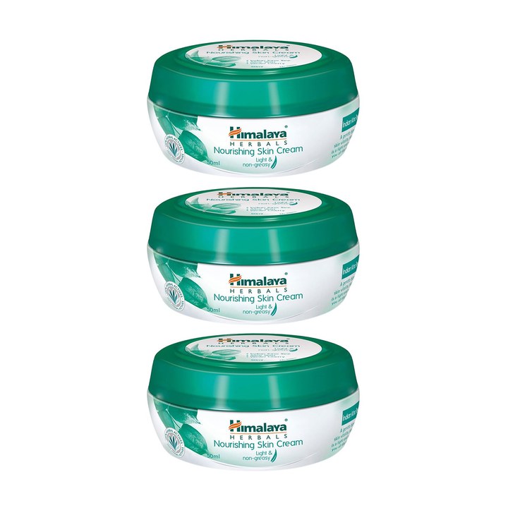 Himalaya Set of 3 Nourishing Skin Cream with Aloe Vera - 50 ml each