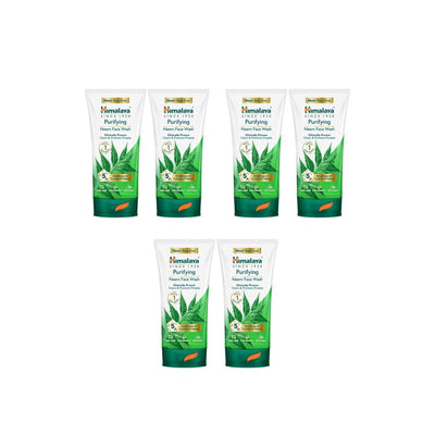 Himalaya Set of 6 Purifying Neem Face Wash - 150ml each