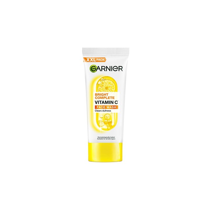 Garnier Bright Complete Vitamin C Face Wash for Bright & Glowing Skin - 200 g