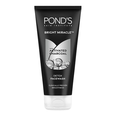 Ponds Bright Miracle Detox Facewash with 10X Power of Charcoal - 200g
