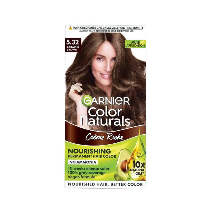 Garnier Color Naturals Hair Colour - 5.32 Caramel Brown