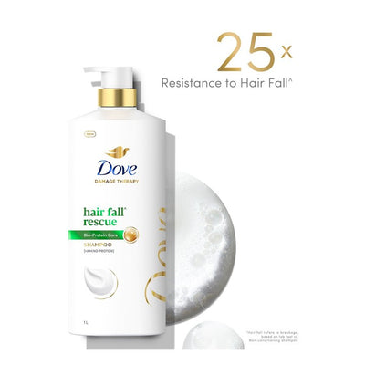 Dove Hair Fall Rescue Shampoo For Weak Hair 1 l