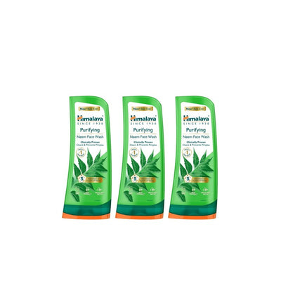 Himalaya Set of 3 Purifying Neem Face Wash 300ml
