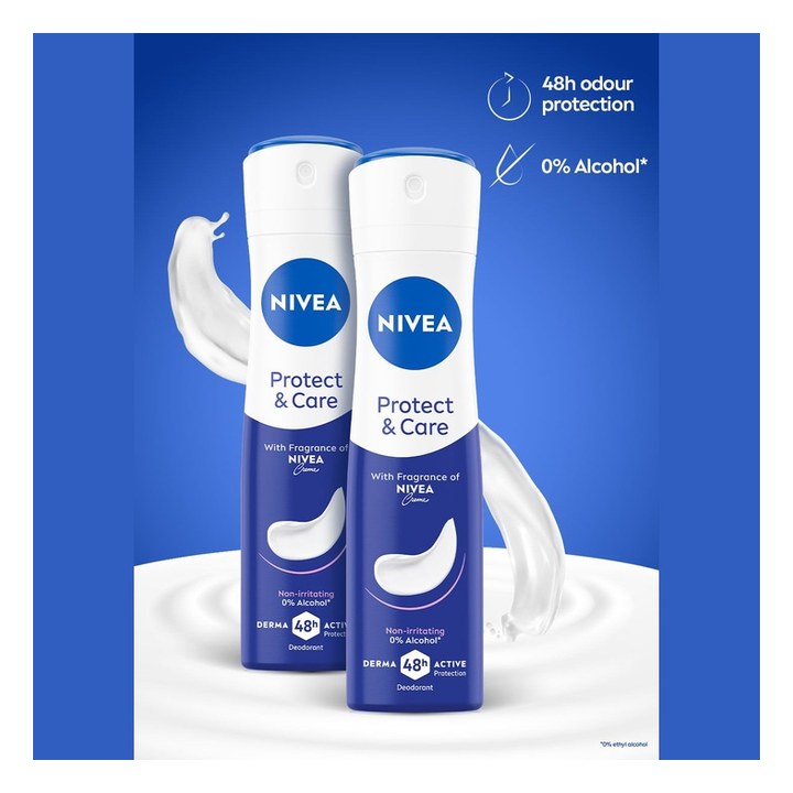 Nivea Women Protect & Care Pack of 2 Deodorants
