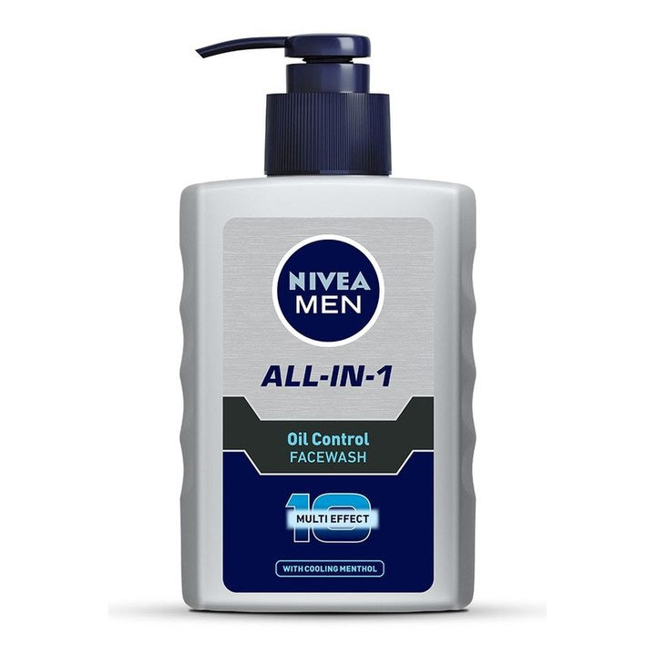 Nivea Men Oil Control All-In-1 Face Wash with Cooling Menthol - 150 ml