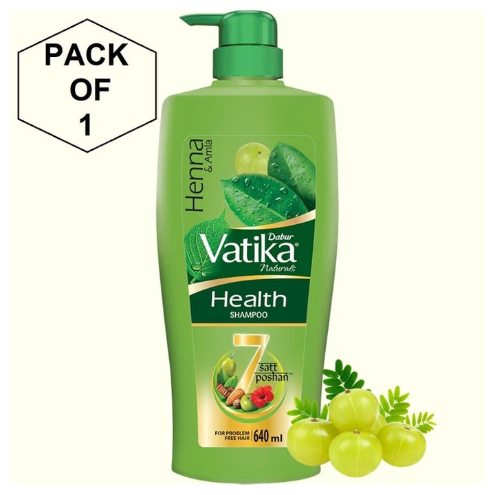 DABUR VATIKA Health Shampoo For Problem Free Hair Pack of-2.(LOOFH FREE ) (640 ml)