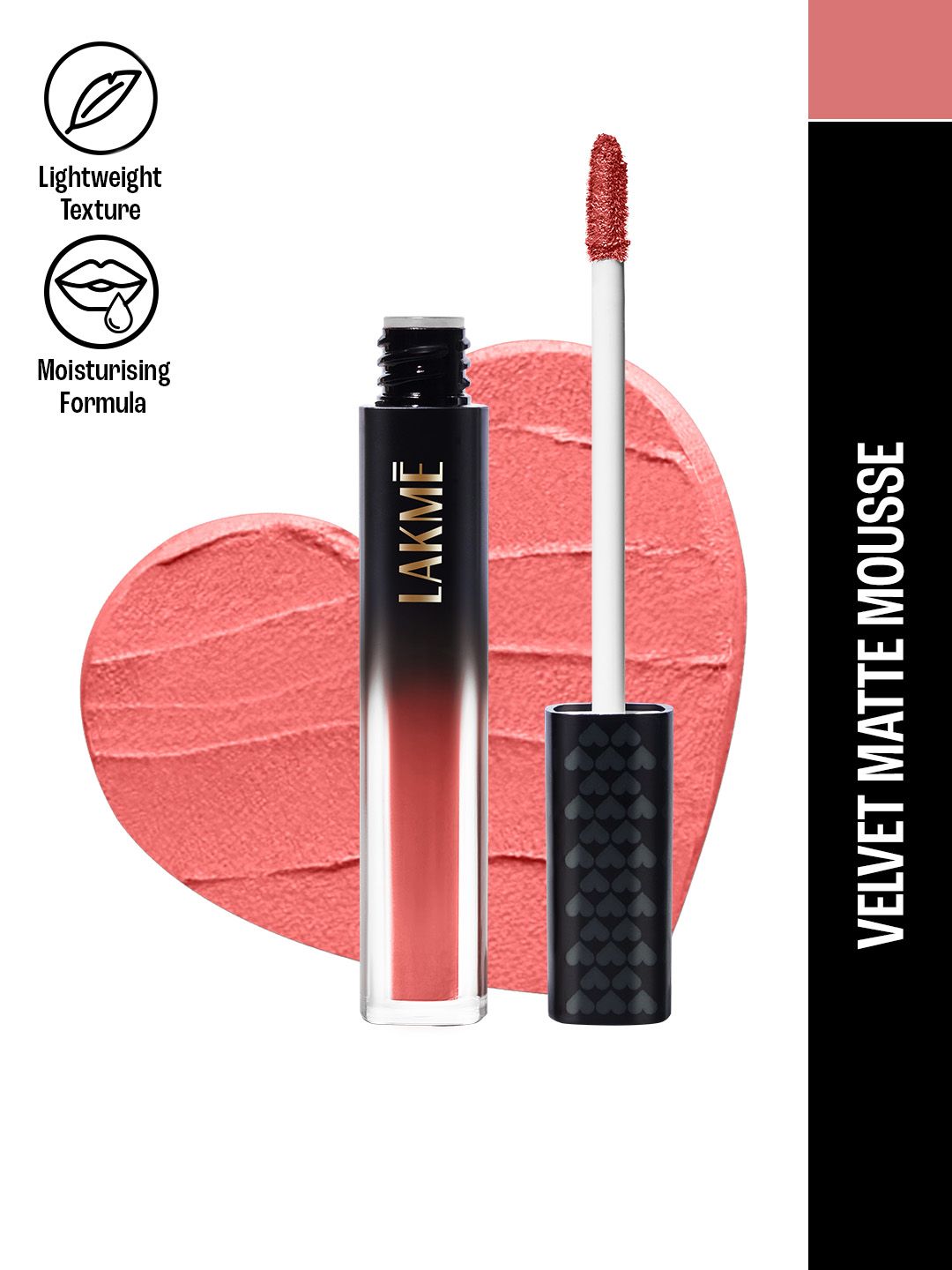 Lakme Xtraordin-airy Velvet Matte Lip Mousse With Cocoa Butter 4.6g - Nude Naturalle 303