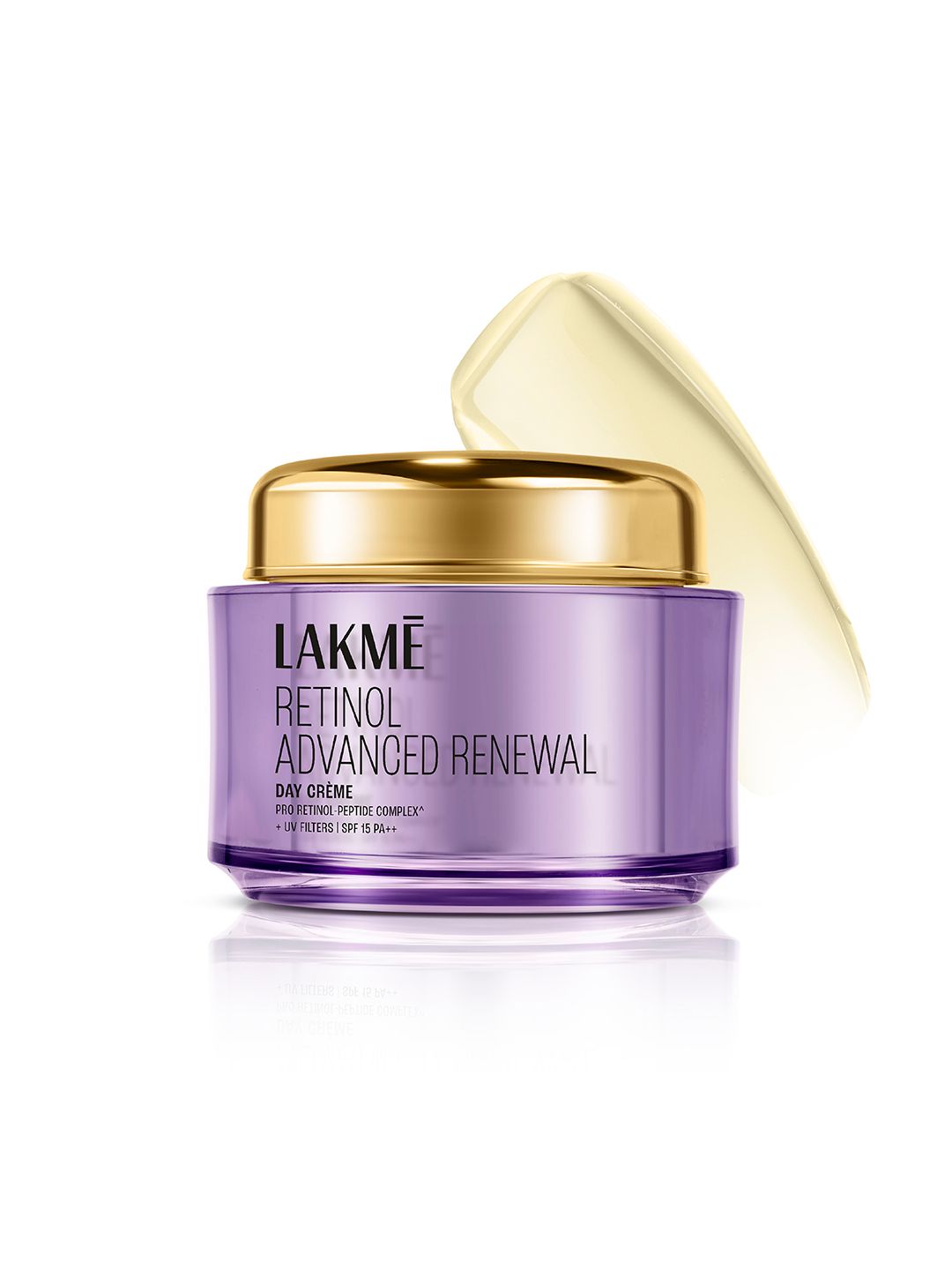 Lakme Retinol Advanced Renewal Day Creme Pro-Retinol Peptide Complex & SPF 15 PA++ - 50 g