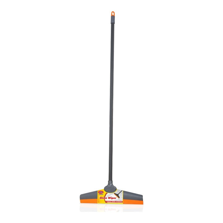 Chakaachak Shine Floor Wiper - Grey & Orange : 1 Unit