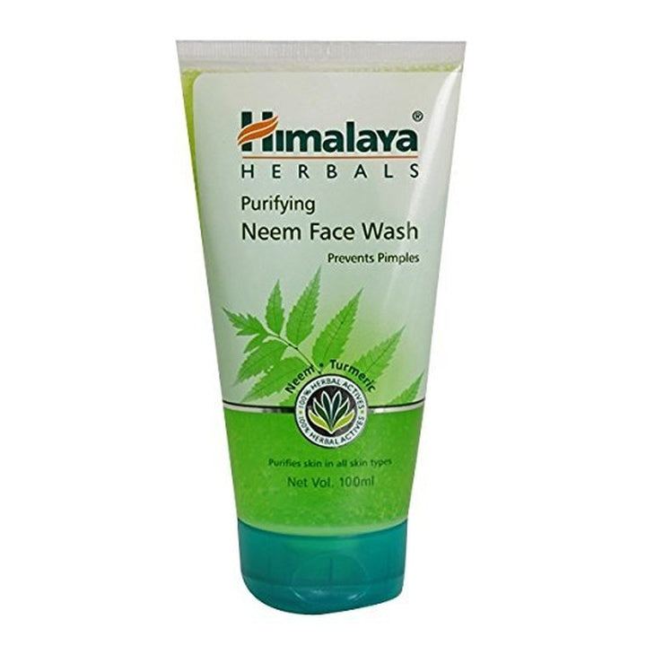 Himalaya Herbals Purifying Neem Face Wash - 100ml (Pack of 2)