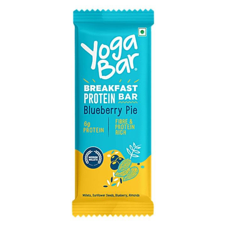 Yoga Bar Blueberry Pie Breakfast 6 g Protein Bar (45 g)