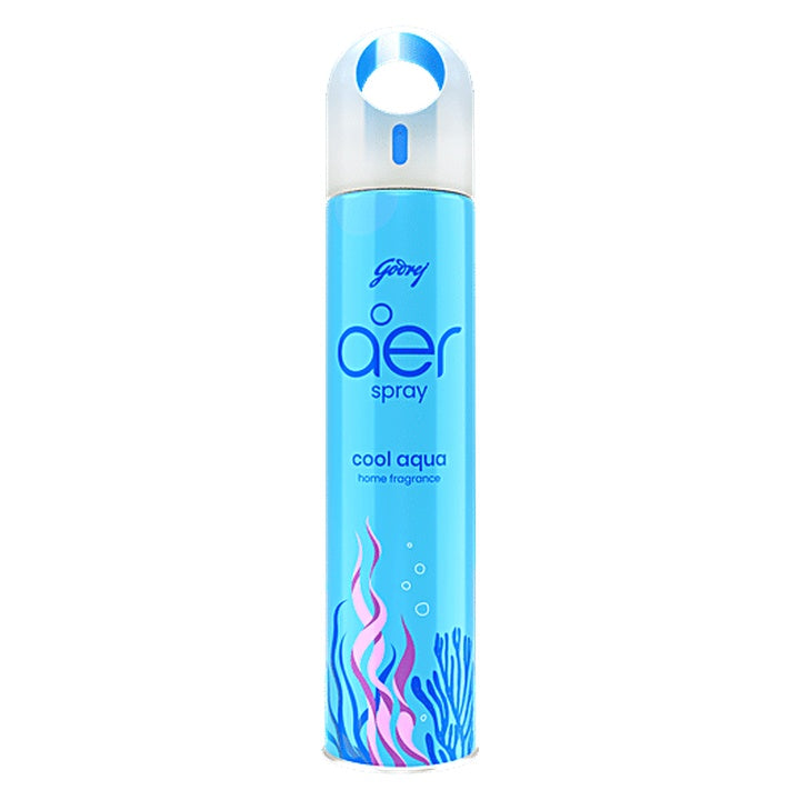 Godrej Aer Cool Aqua Room Freshener Spray For Home & Office (180 ml)