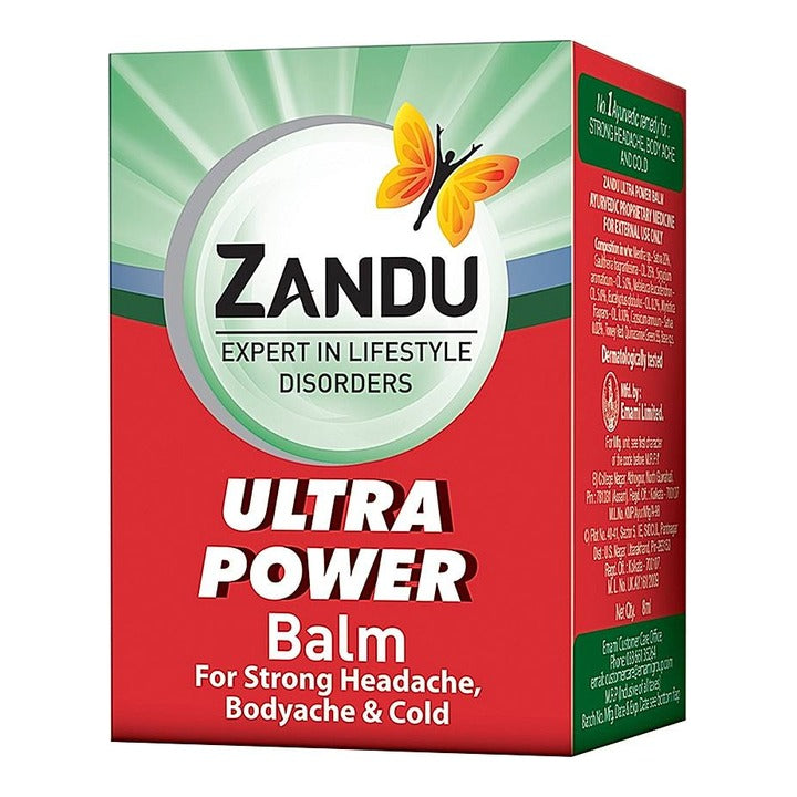 Zandu Balm Ultra Power : 8 ml