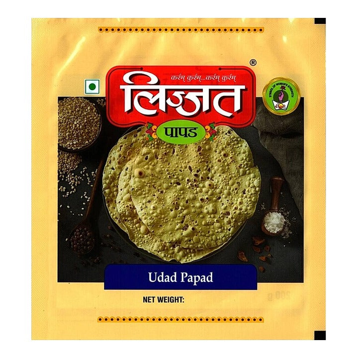 Lijjat Udad Papad : 500 g