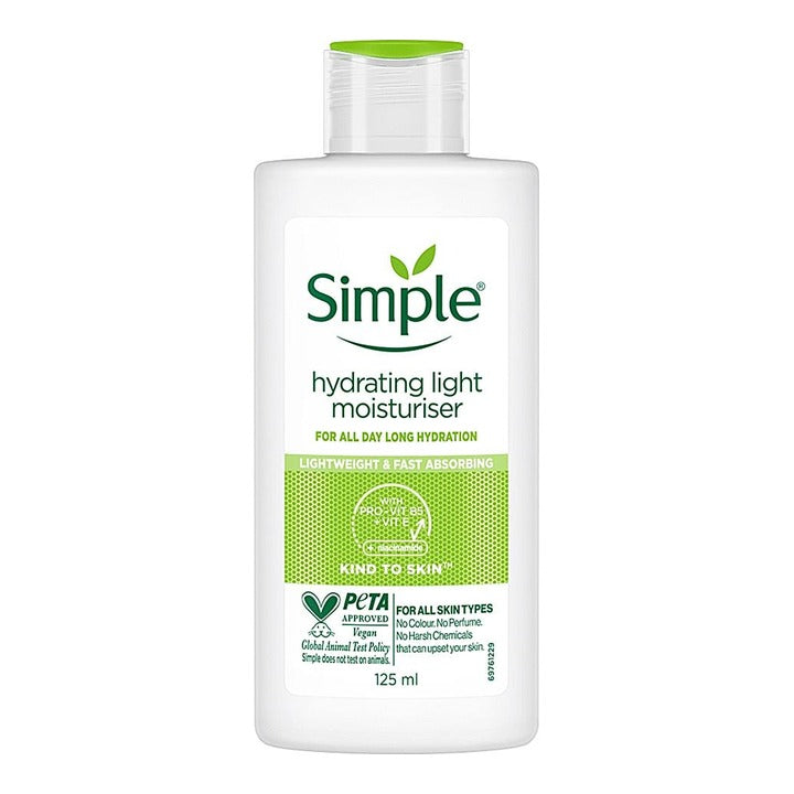 Simple Hydrating Light Moisturiser : 125 ml