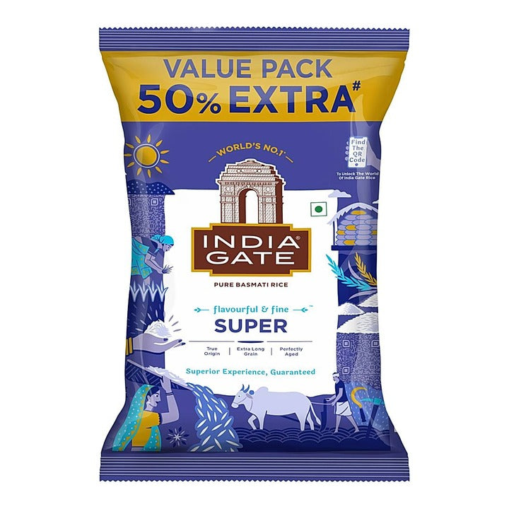 India Gate Super Basmati Rice : 1 kg