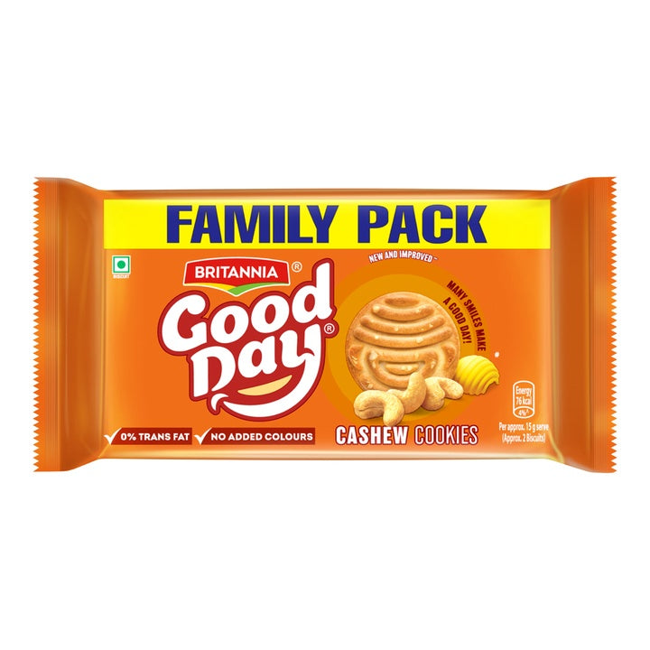 Britannia Good Day Cashew Cookies : 526 g